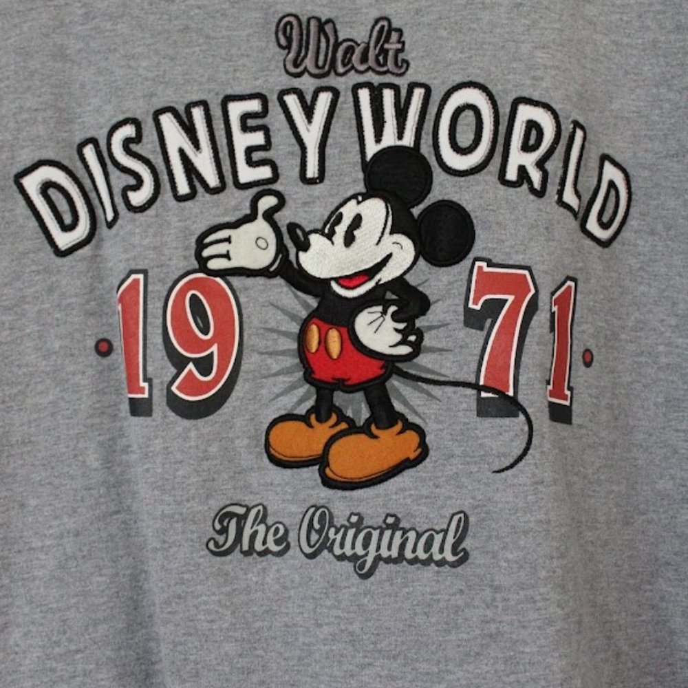 Walt Disney World Mickey Mouse 1971 T-Shirt - Size XL